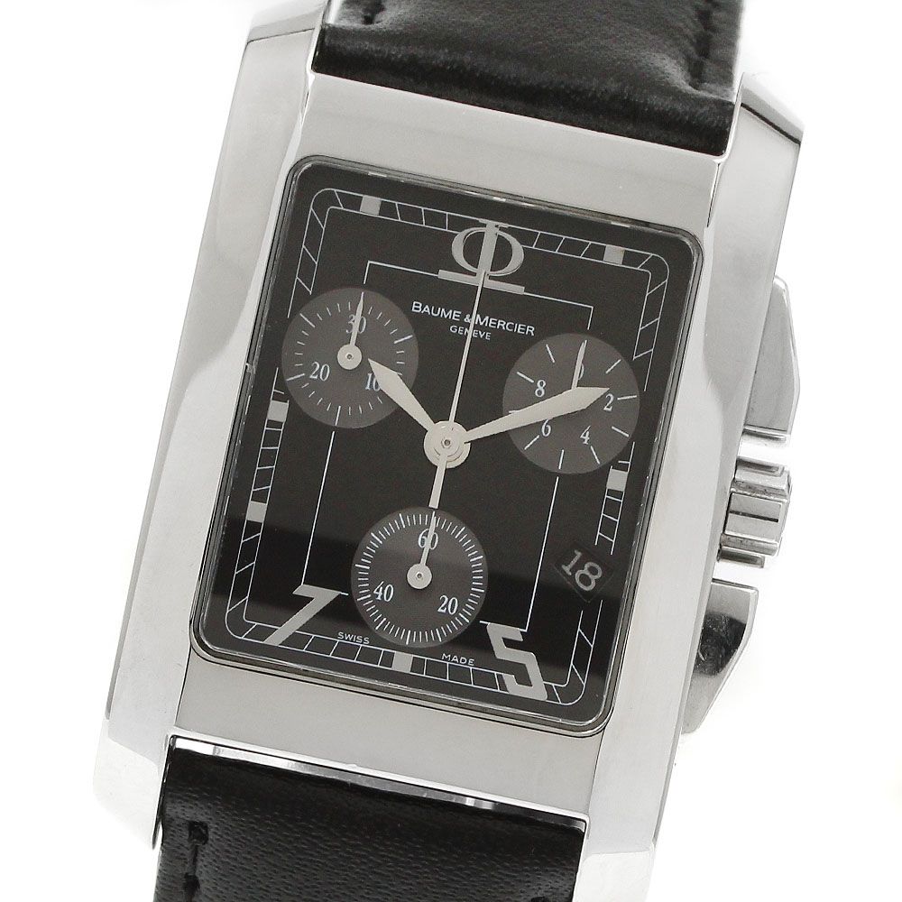 ボーム＆メルシェ Baume & Mercier 65341 ハンプトン デイト クロノグラフ クォーツ メンズ _946750 ボーム＆メルシェ Baume & Mercier 65341 ハンプトン デイト クロノ