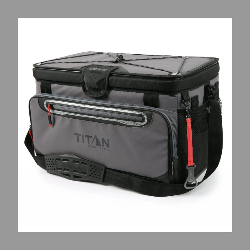 【最大約3日保冷】Titan Deep Freeze 48缶 25L クーラーボックス 大容量 ジッパーレス 保冷バッグ キャンプ BBQ