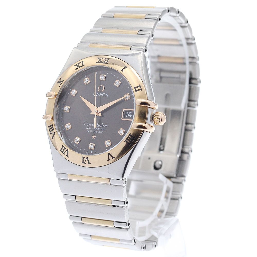  オメガ OMEGA 1301.60 コンステレーション 11Pダイヤ 自動巻き メンズ _949356 チノパン 自動巻き時計 腕時計(アナログ)