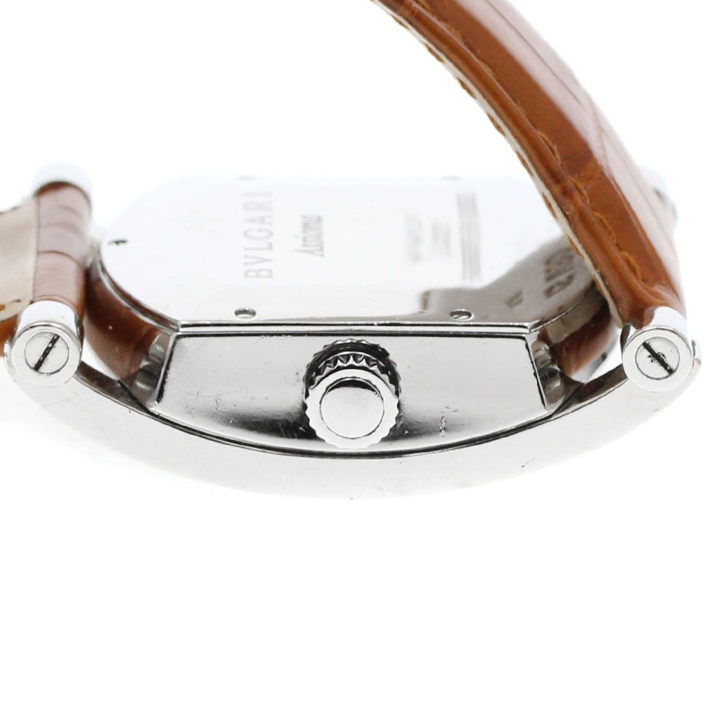  ブルガリ BVLGARI AA48S アショーマ デイト 自動巻き メンズ _945097 冬コーデ 自動巻き時計 腕時計(アナログ)