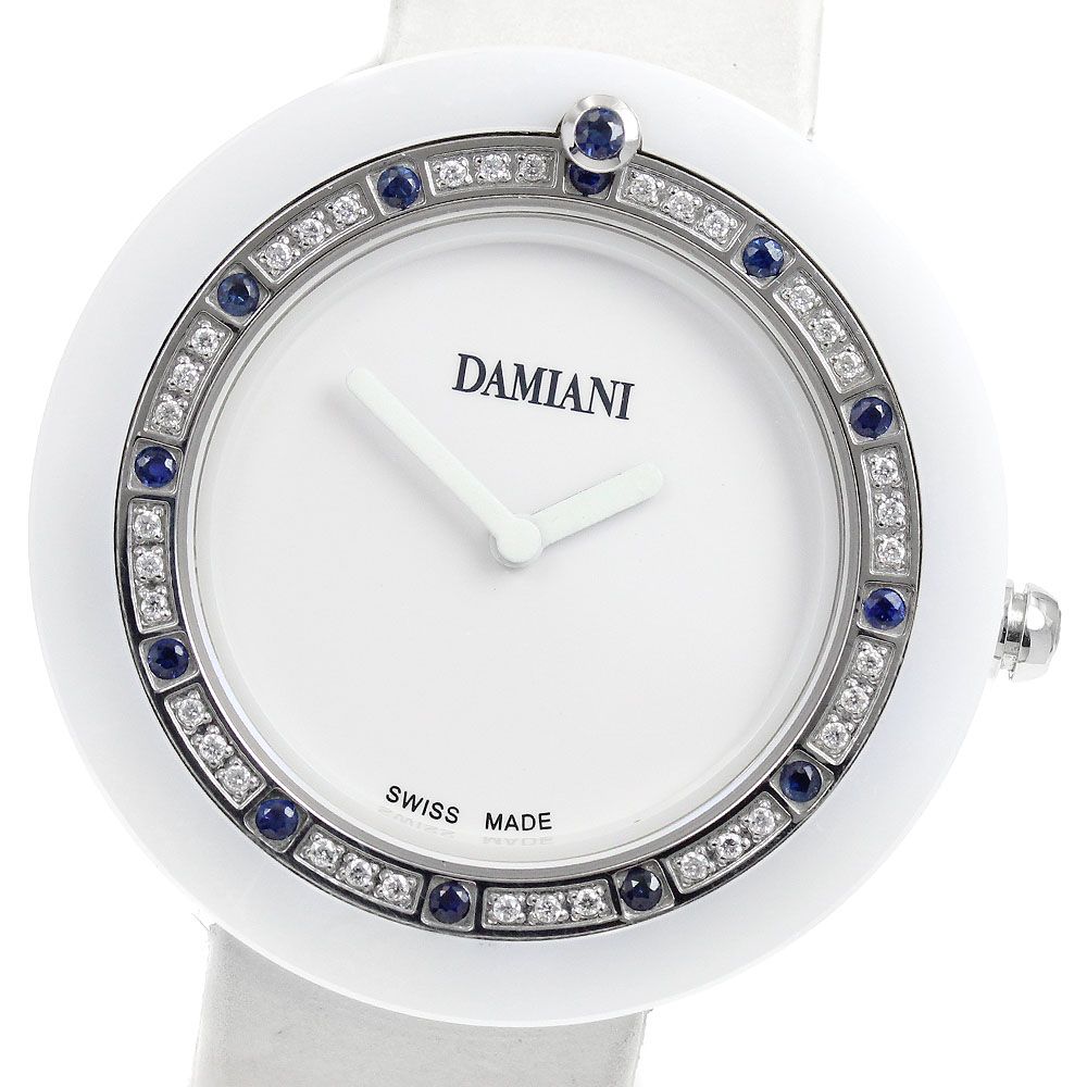 ダミアーニ Damiani BCLSSW37 ベルエポック ダイヤ サファイヤベゼル クォーツ レディース _945894 ダミアーニ Damiani BCLSSW37 ベルエポック ダイヤ サファイヤベゼル