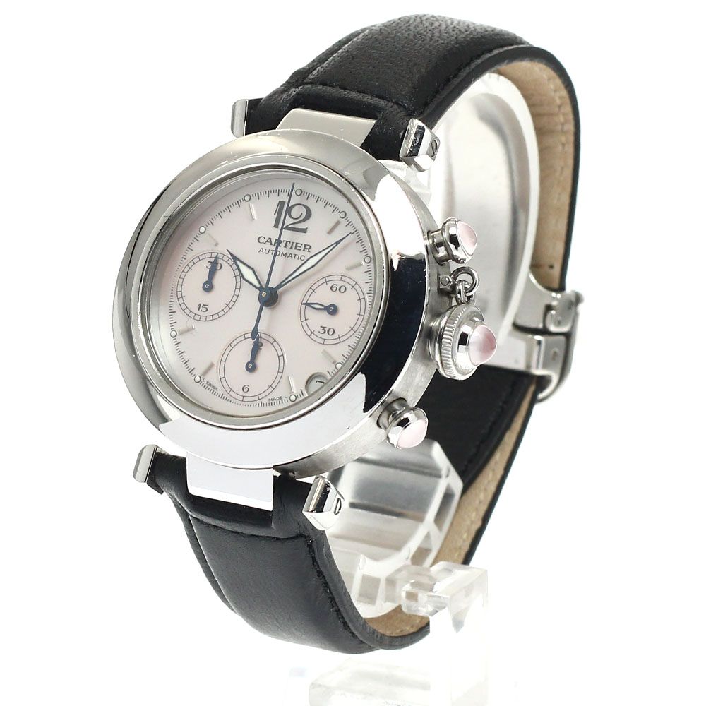  カルティエ CARTIER W3106599 パシャC クロノ 2003年 クリスマス 自動巻き ボーイズ _939323 ジョガーパンツ 自動巻き時計 腕時計(アナログ)