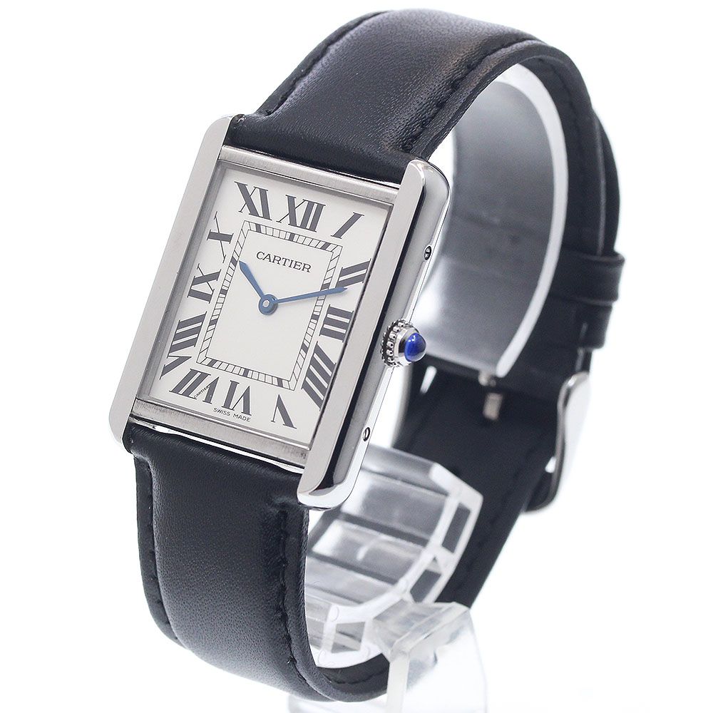 カルティエ CARTIER W5200010 タンクソロ LM クォーツ メンズ _948425 カルティエ CARTIER W5200010 タンクソロ LM クォーツ メンズ _948425