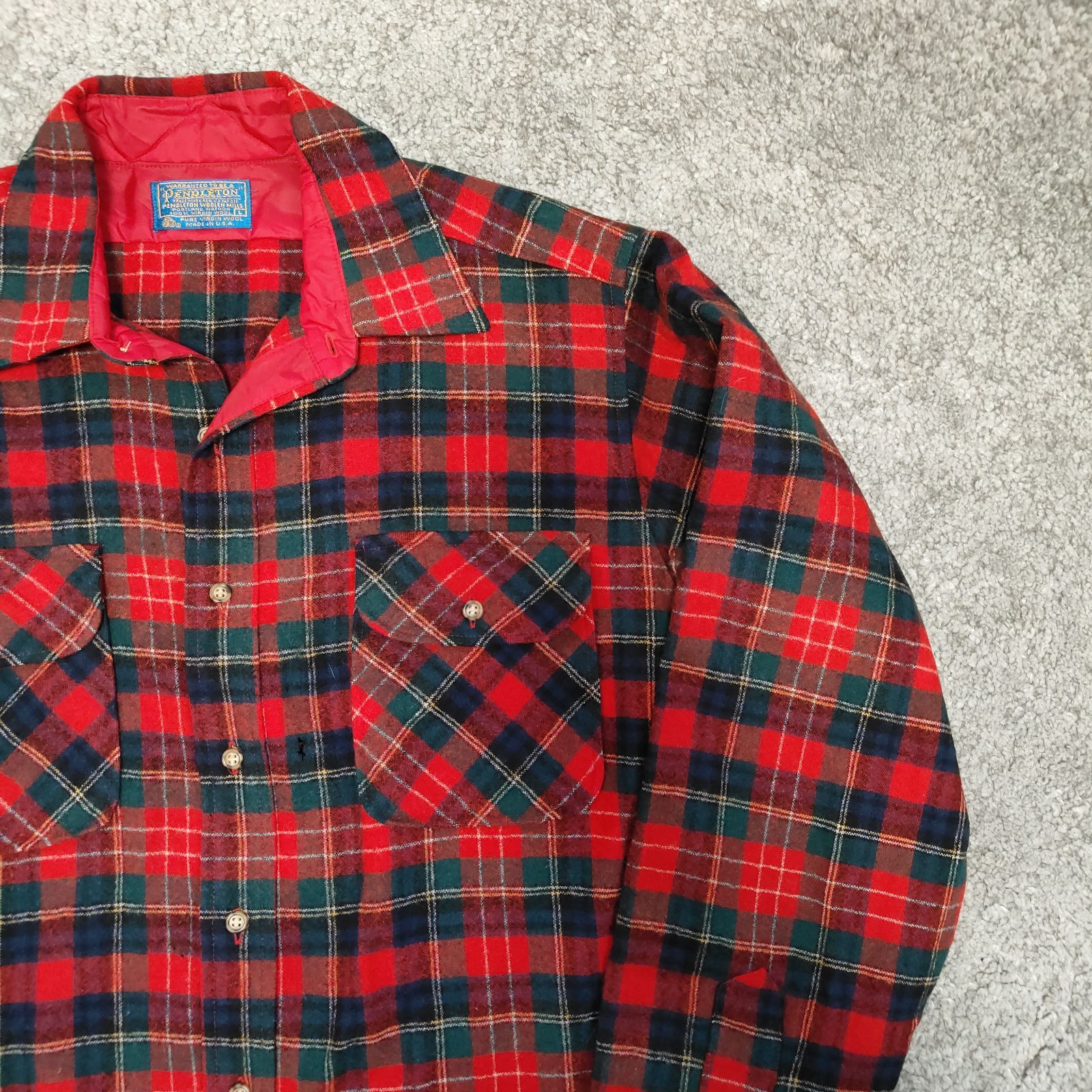 PENDLETON ペンドルトン 70s 【サイズ】 L 長袖シャツ SHIRT 