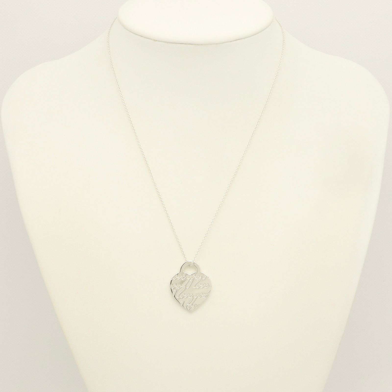 美品】ティファニー TIFFANY&Co. ノーツ I LOVE YOU ハート タグ