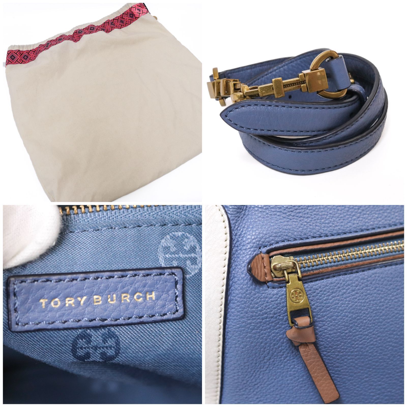 TORY BURCH ショルダーバッグ ライトブルー トリーバーチ TORY BURCH 