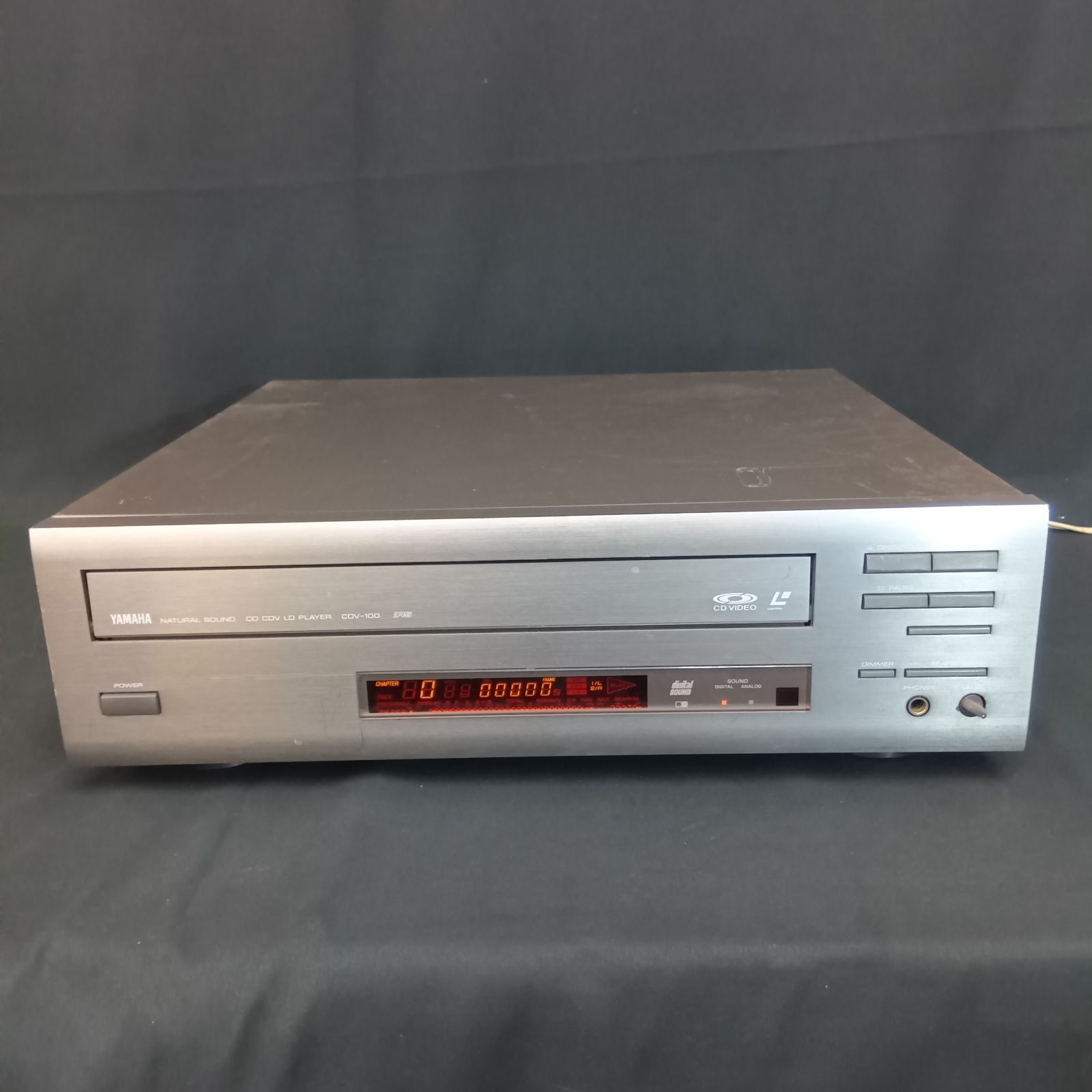 YAMAHA ヤマハ CDV-100 動作確認済み CD CDV LD PLAYER 日本製