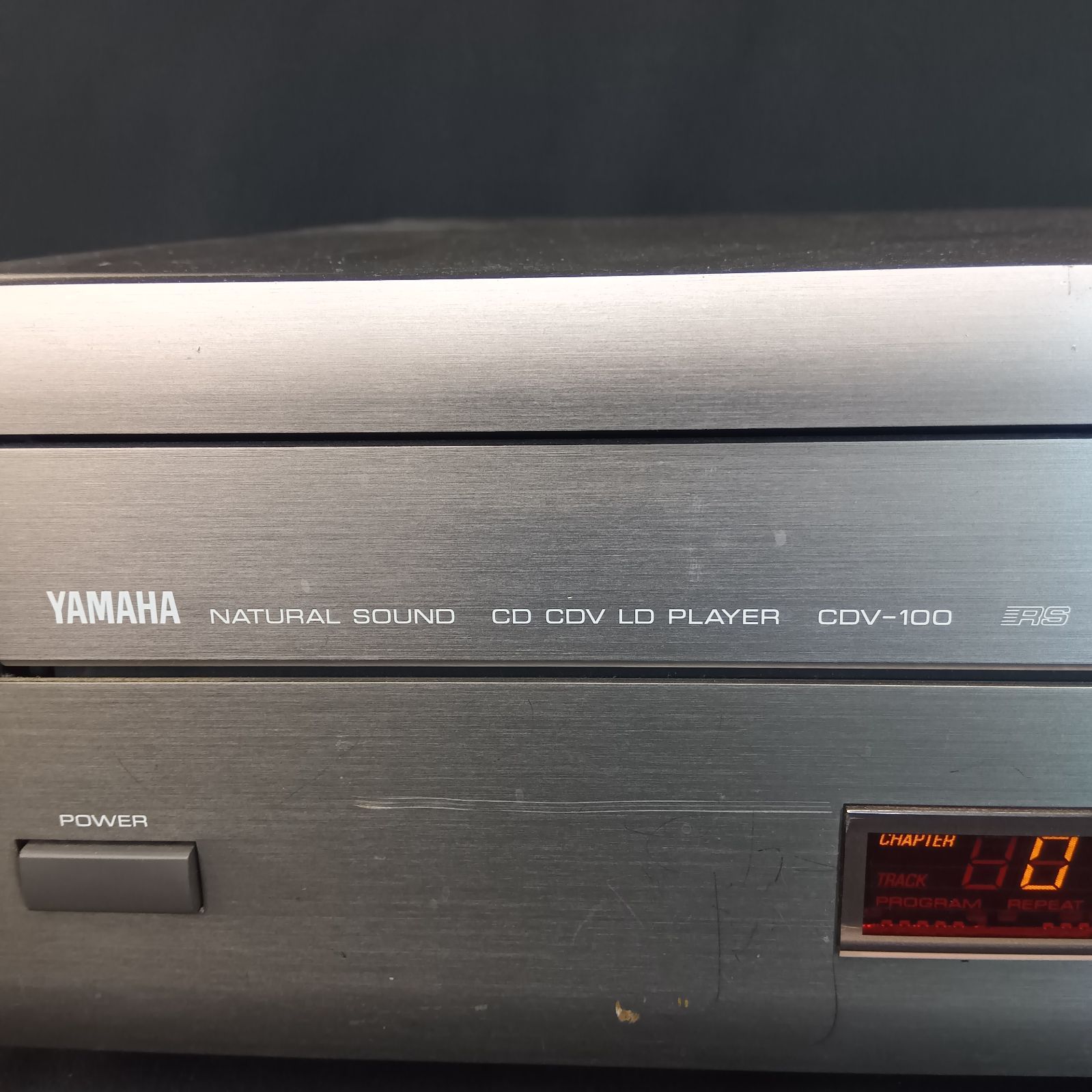 YAMAHA ヤマハ CDV-100 動作確認済み CD CDV LD PLAYER 日本製