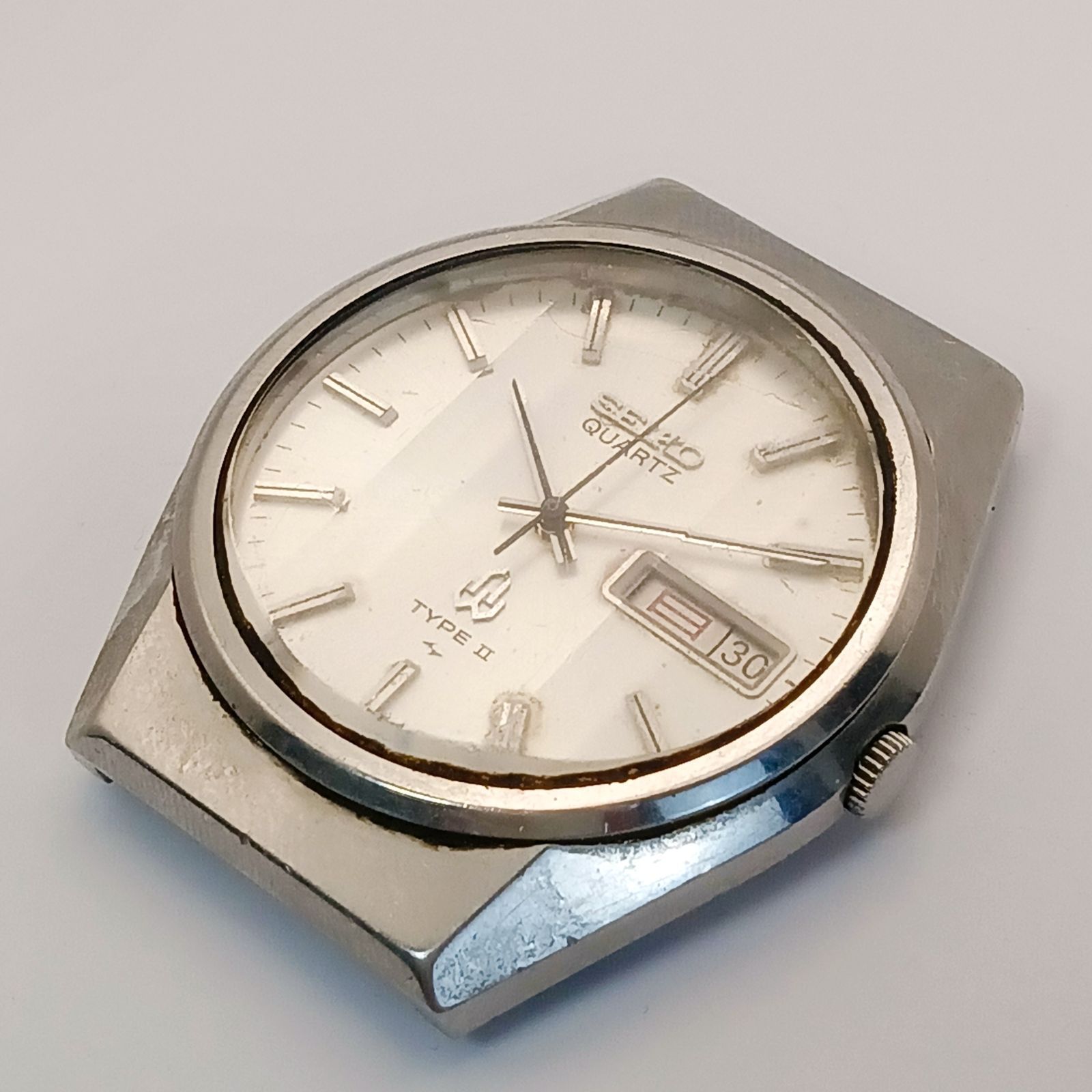 稼働 良品】0330-3 SEIKO TYPEⅡ セイコー タイプ2 メンズ腕時計 7123 