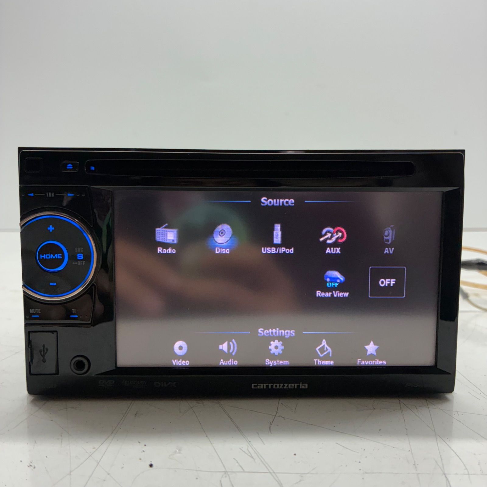 Y カロッツェリア carrozzeria FH-7700DVD 2DIN カーオーディオ 