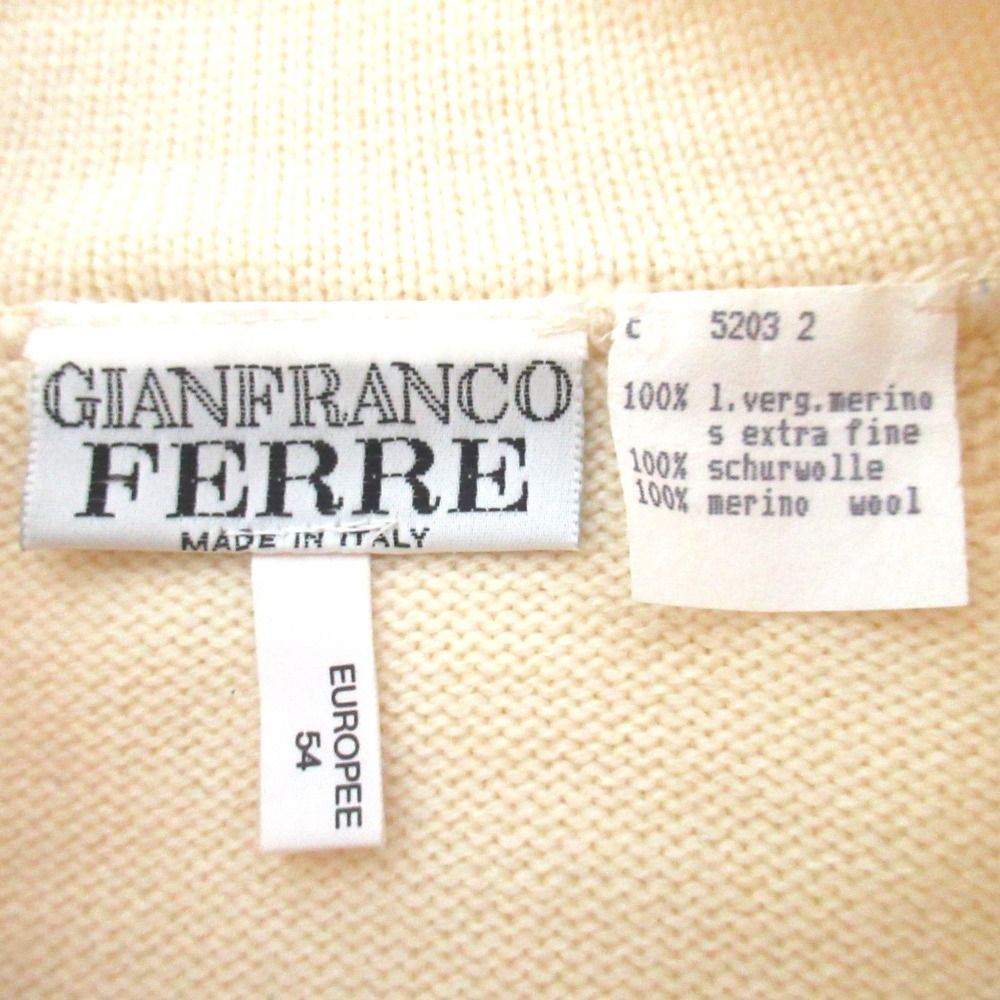 美品 GIANFRANCO FERRE ジャンフランコフェレ ロゴエンブロイ 美品 GIANFRANCO FERRE ジャンフランコフェレ ロゴエンブロイ