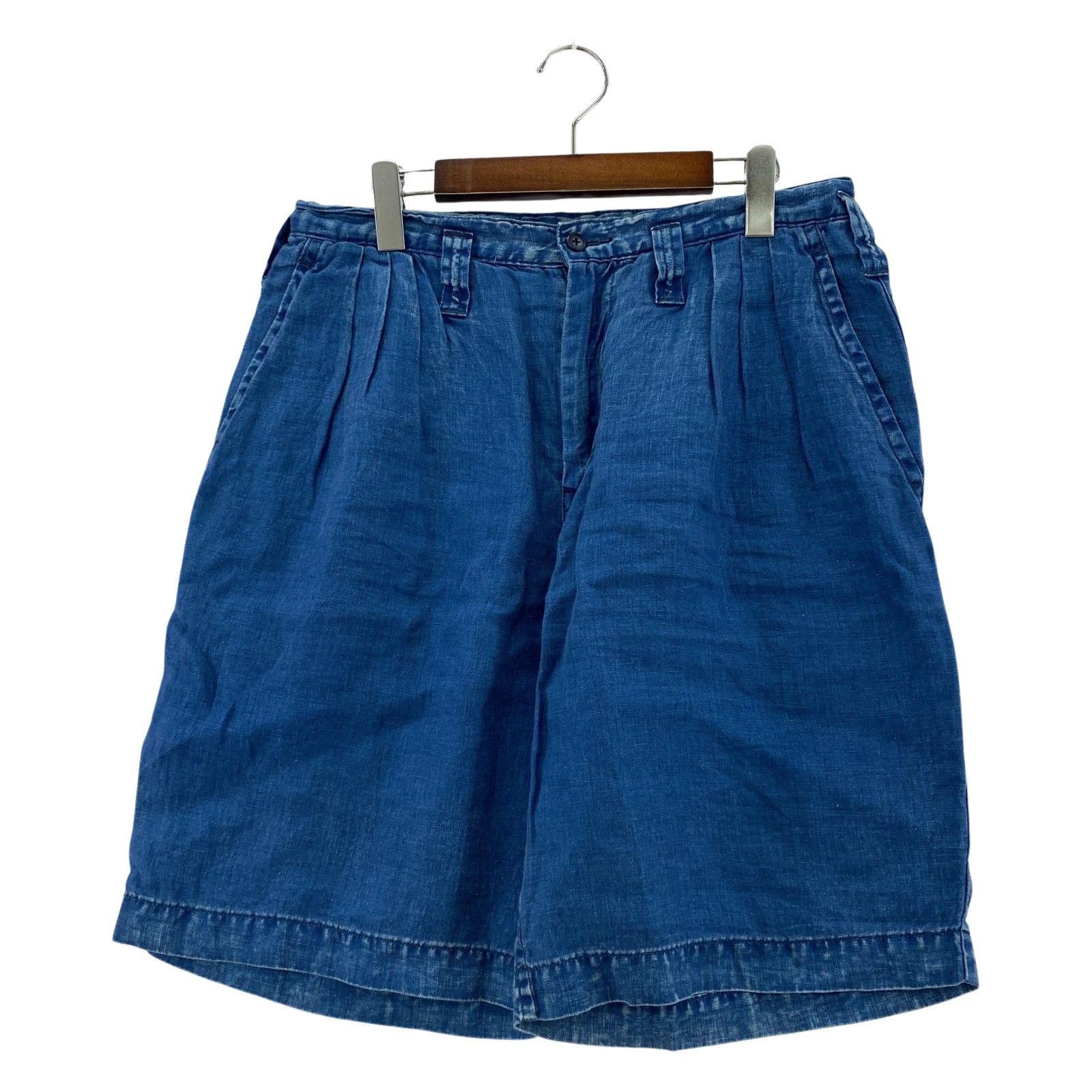 PORTER CLASSIC ポータークラシックショートパンツ sizeM/ブルー
