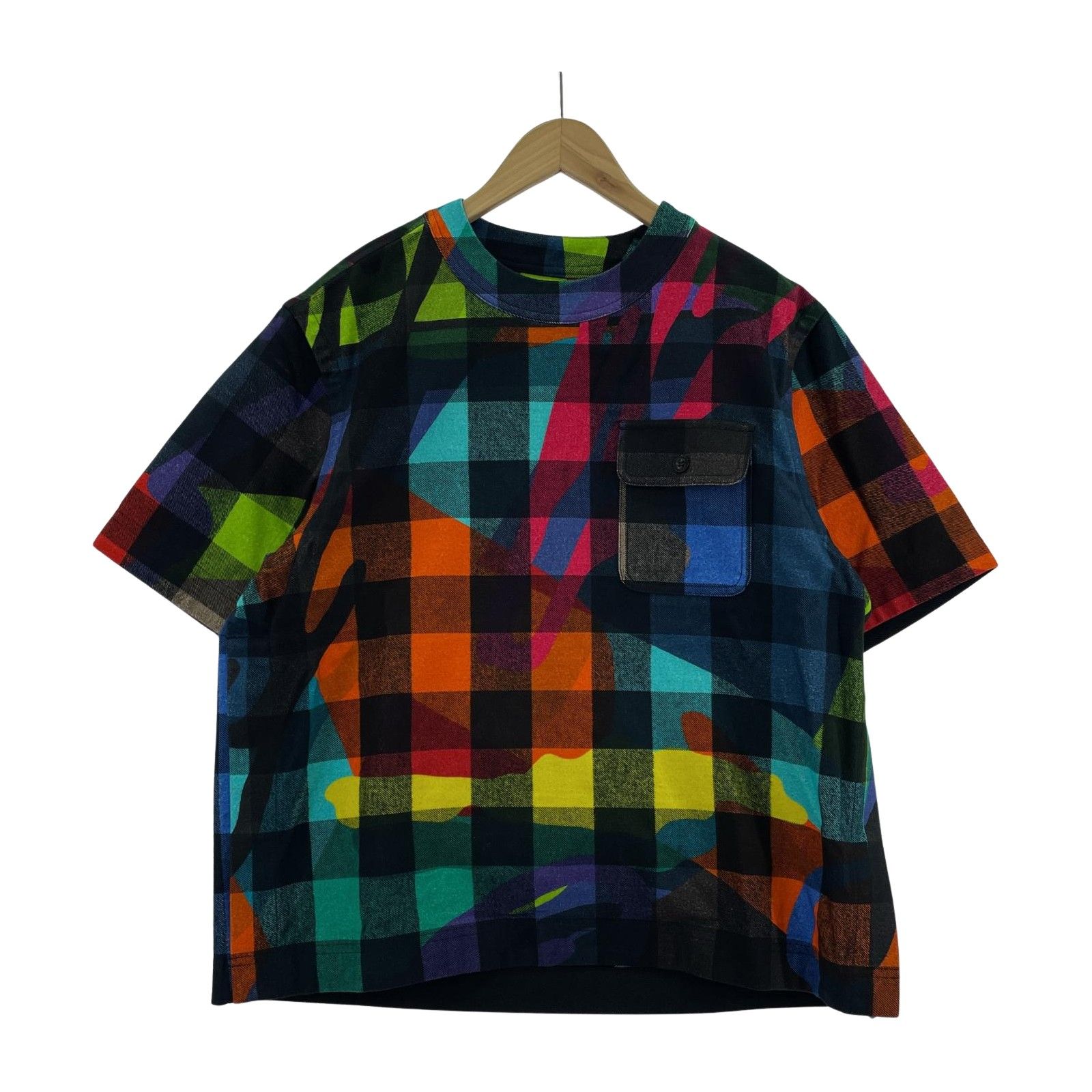 Sacai サカイ マルチカラー コットンブラウス size1/マルチカラー 