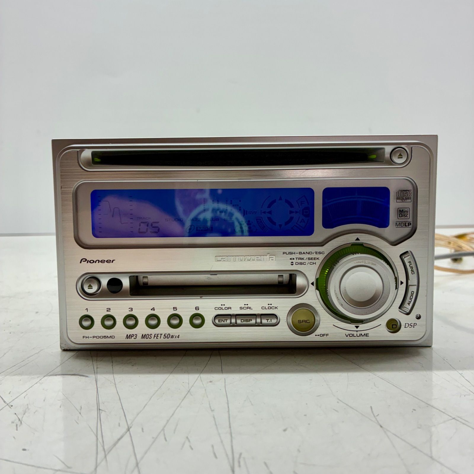 CD・MD2DINデッキ カロッツェリア Carrozzeria カロッツェリア 2DIN FH-P005MDzz カーオーディオ