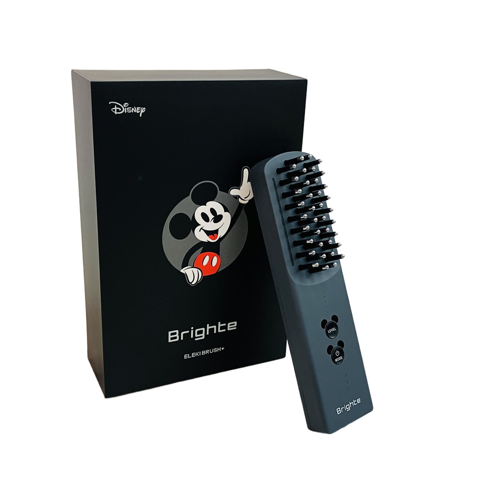 Brighte ブラシ型美顔器 ブラック Brighte ELEKI BRUSH + BRT-FSB180 