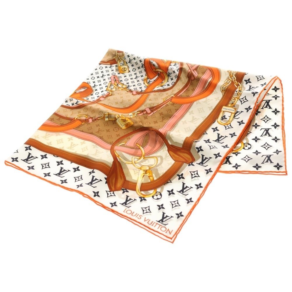 LOUIS VUITTON (ルイヴィトン) LVカレ70・フラワーアンド LOUIS VUITTON (ルイヴィトン) LVカレ70・フラワーアンド