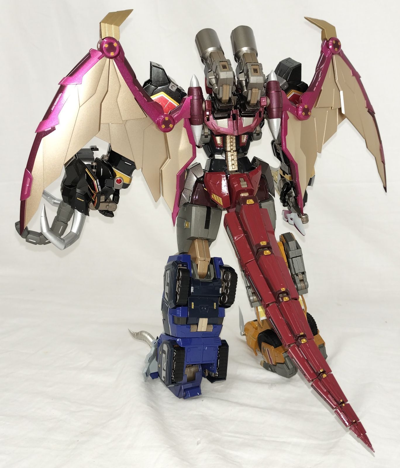本体のみ】フレイムトイズ 合機巧 ダイノメガゾード 大獣神 現状品 