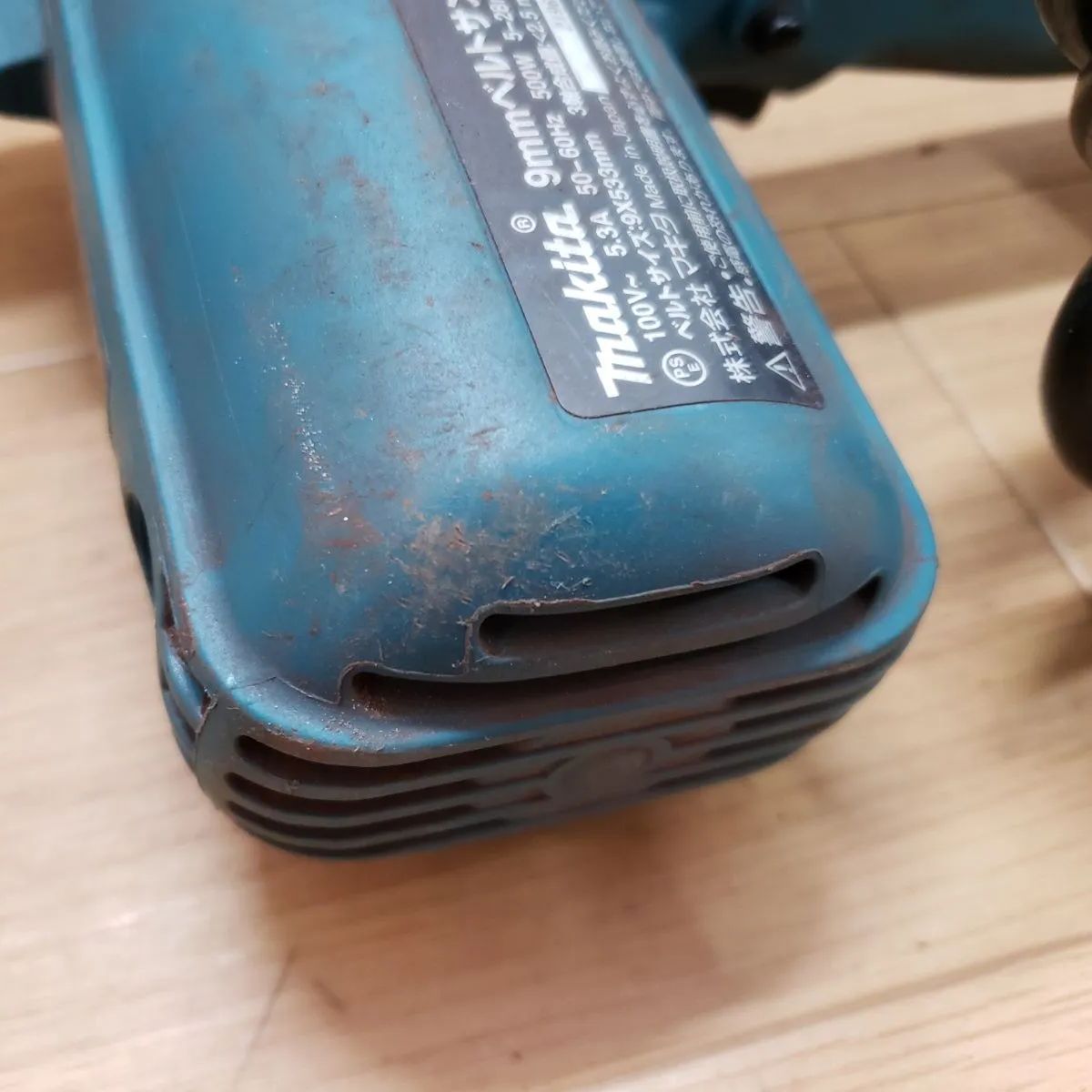 マキタ makita 9mmベルトサンダ 9032 ベルト付き 工具 研磨機 送料 