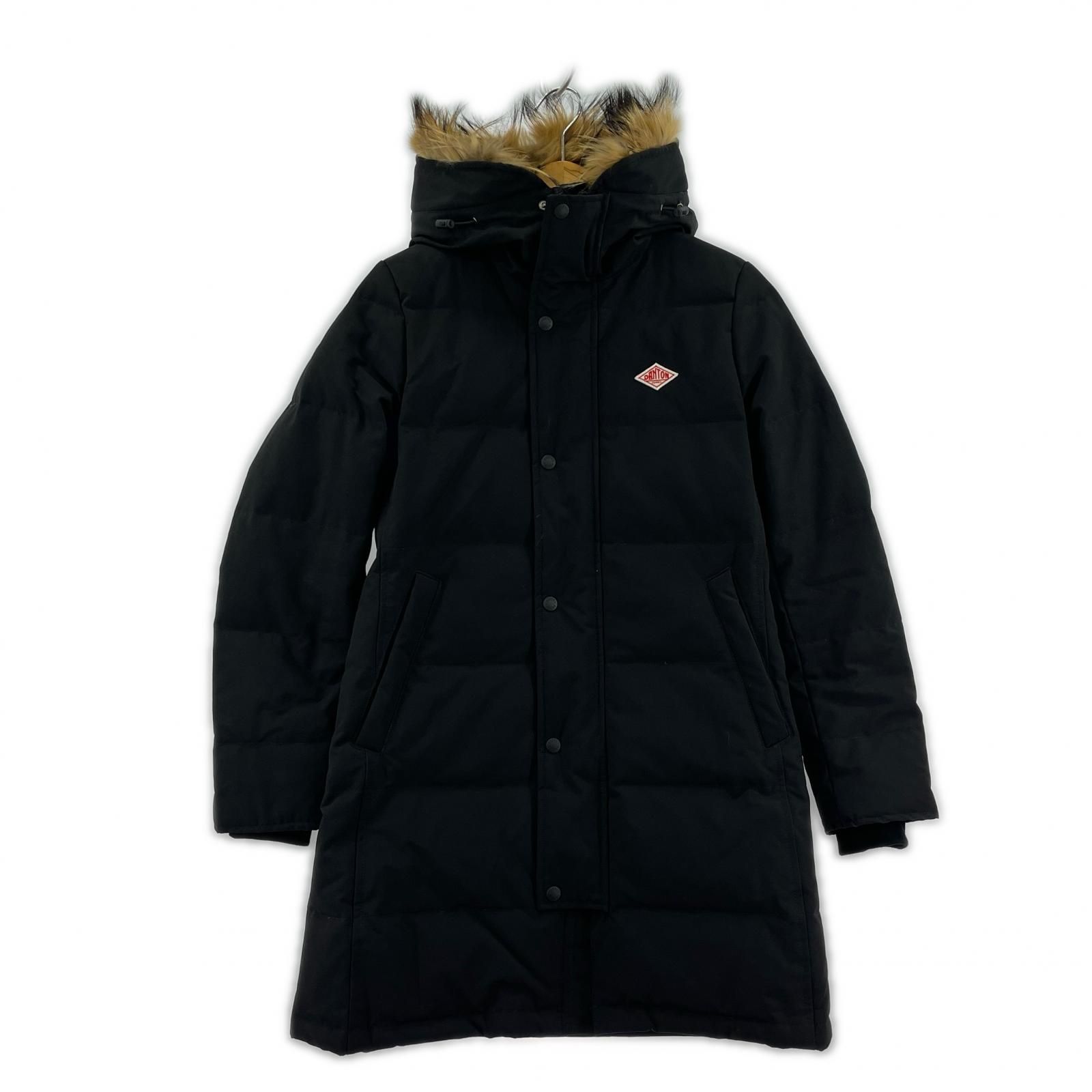 DANTON ダントン ファー付き フーデッドダウンジャケット size34 