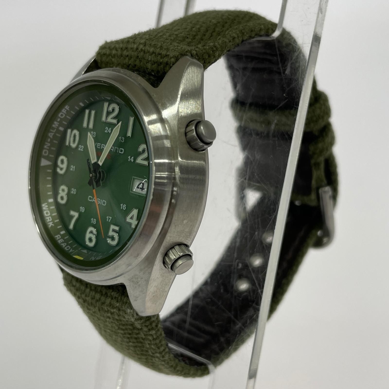 CASIO カシオ OVW-100BJ OVERLAND wave ceptor TOUGH SOLAR腕時計