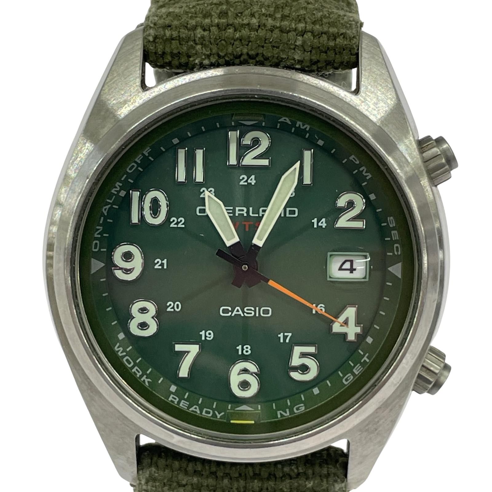 CASIO カシオ OVW-100BJ OVERLAND wave ceptor TOUGH SOLAR腕時計