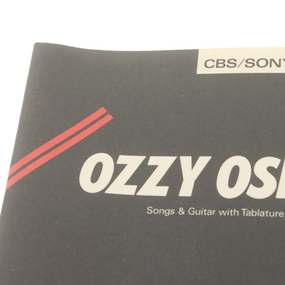 □ オジーオズボーン OZZY OSBOURNE バンドスコア ギタースコア 楽譜