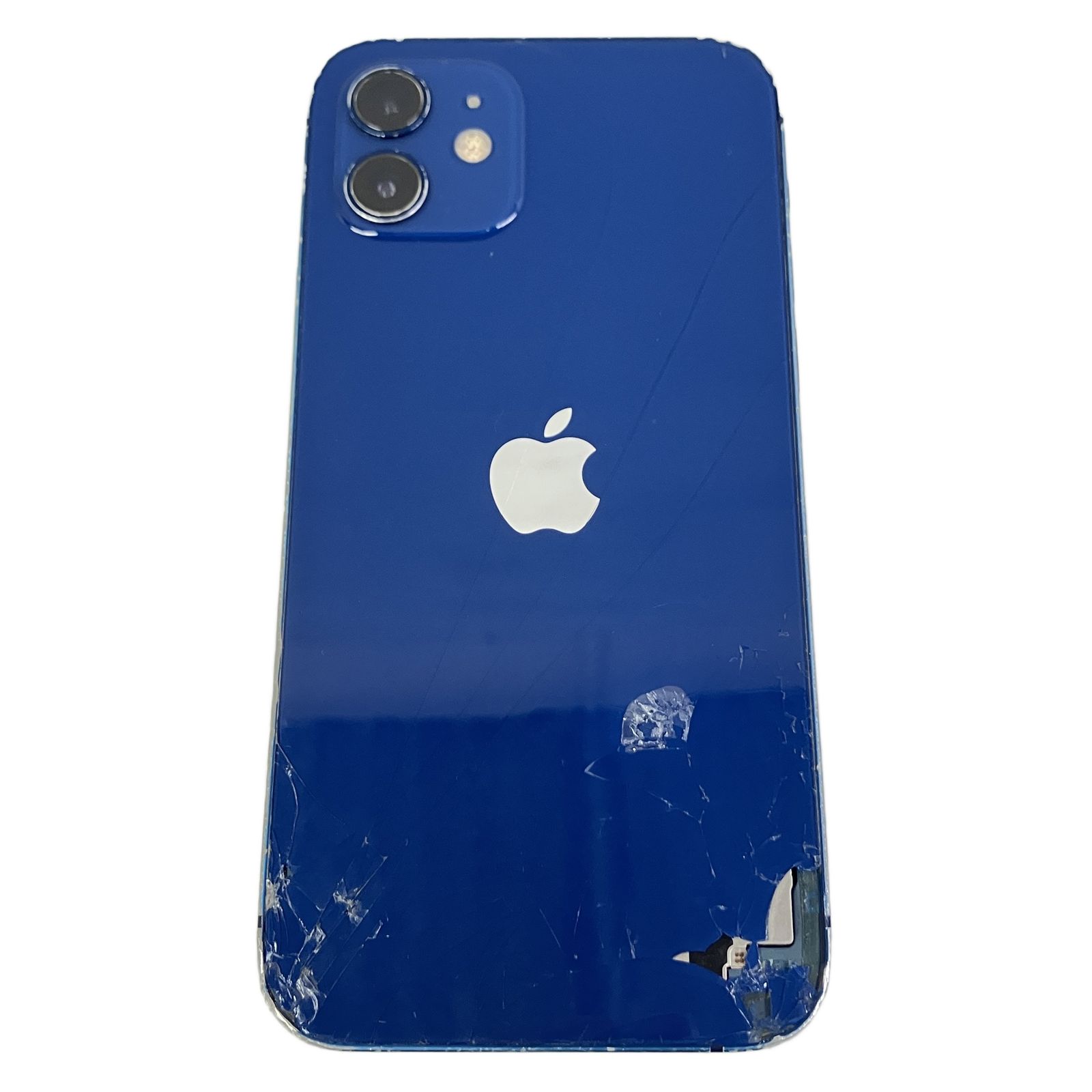 iPhone 12 256GB ブルー ジャンク docomo - メルカリ