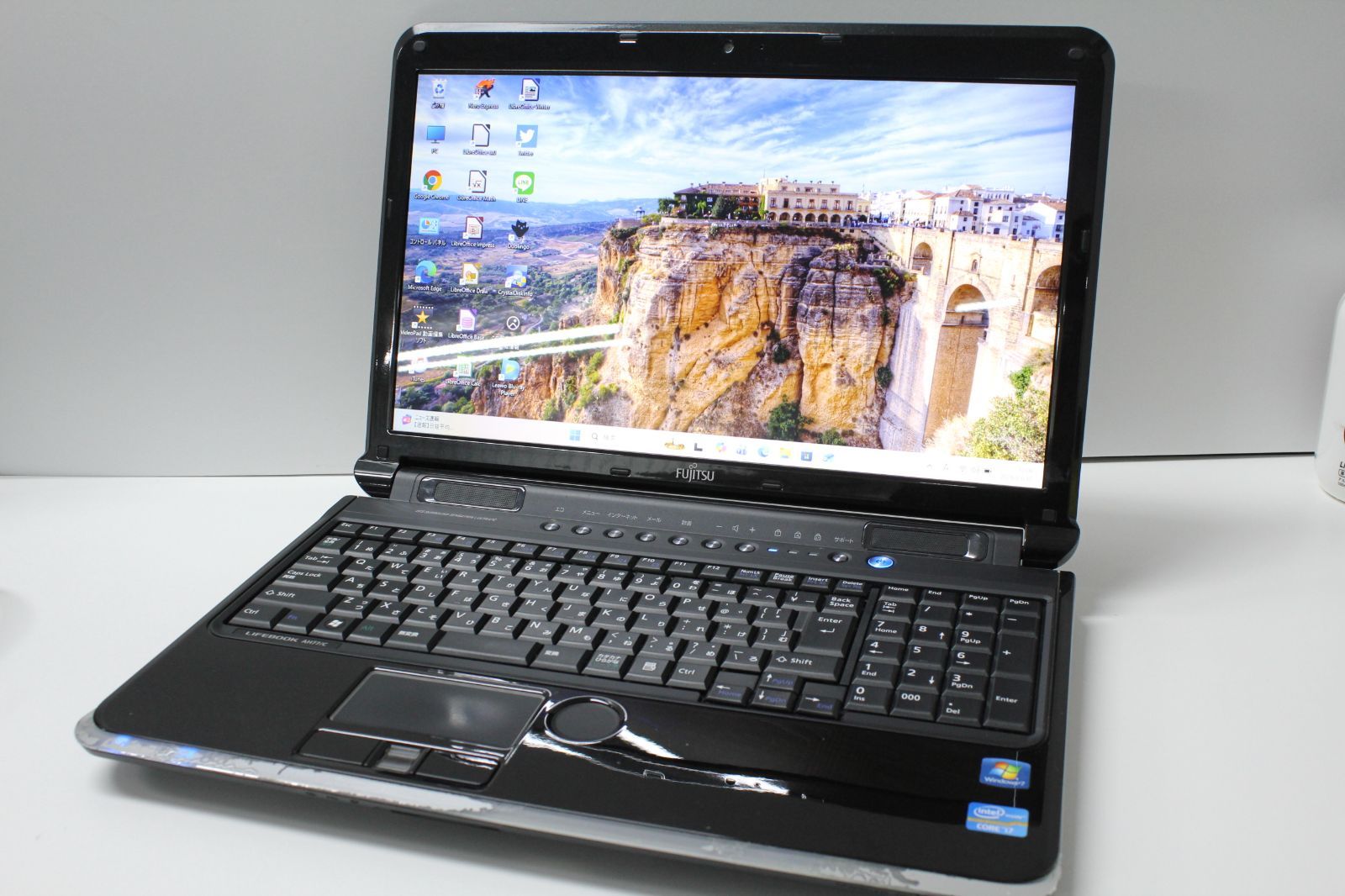中古】富士通 LIFEBOOK AH77/C i7 SSD240GB - メルカリ