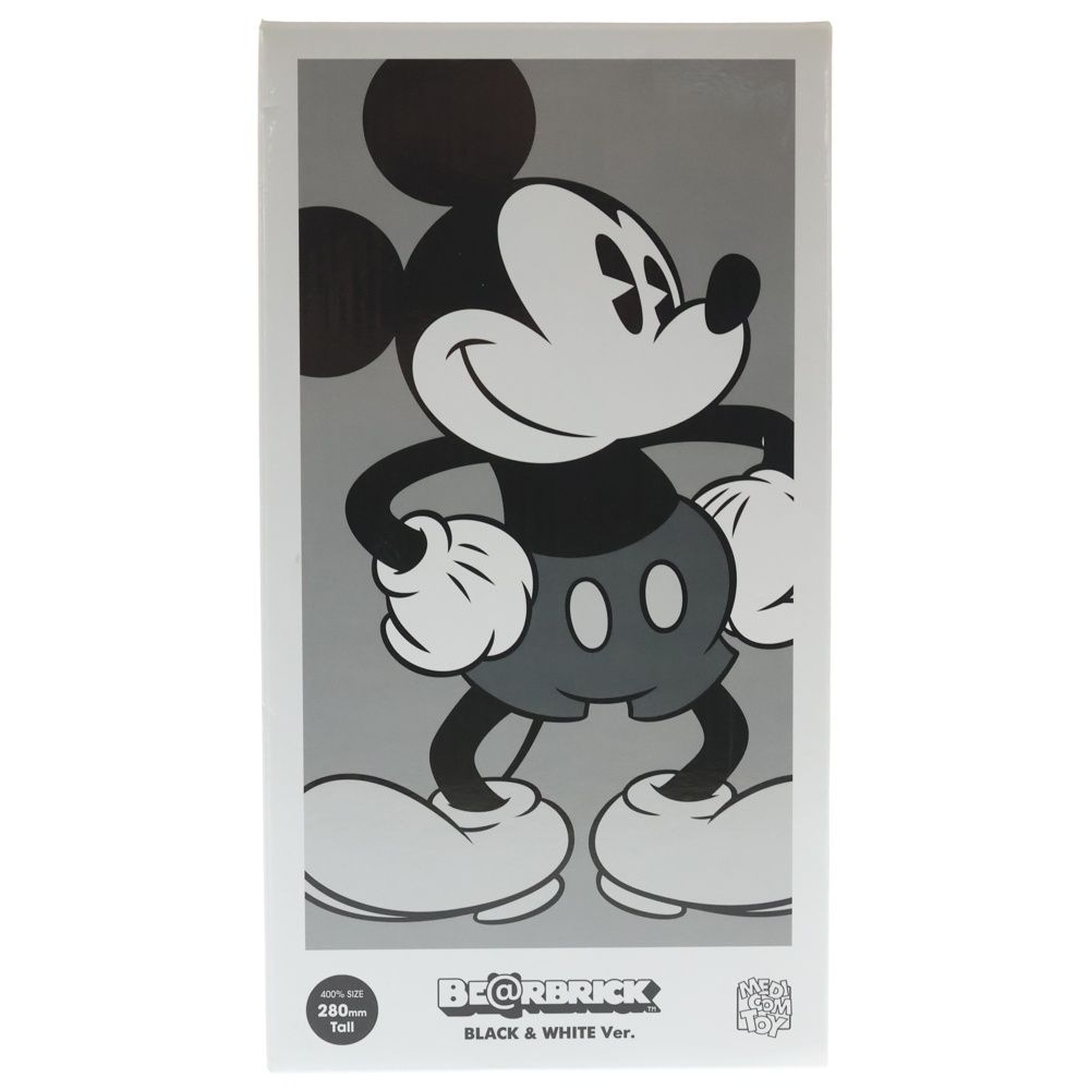 MEDICOM TOY (メディコムトイ) BE@RBRICK MICKEY MOUSE BLACK & WHITE