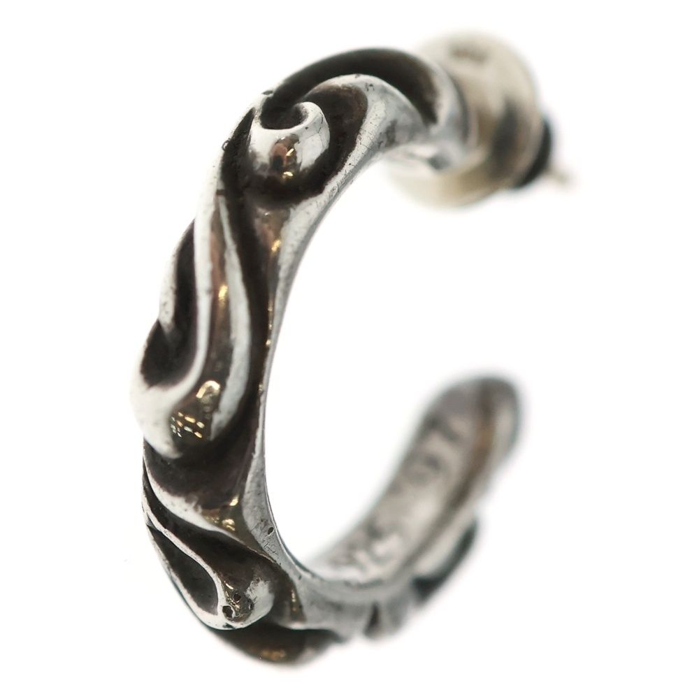 CHROME HEARTS (クロムハーツ) HOOP SCROOL スクロール フープピアス