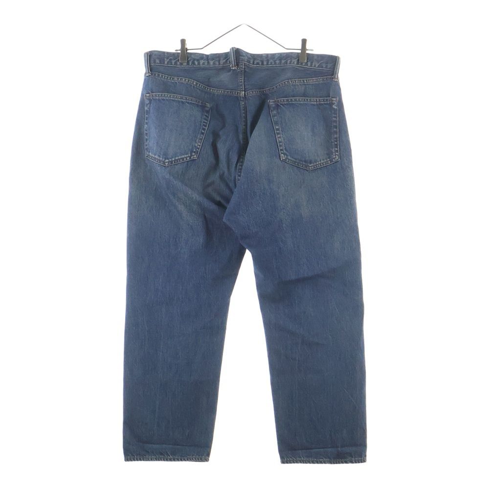 A.PRESSE (アプレッセ) 22AW Washed Denim Wide Pants ウォッシュ 