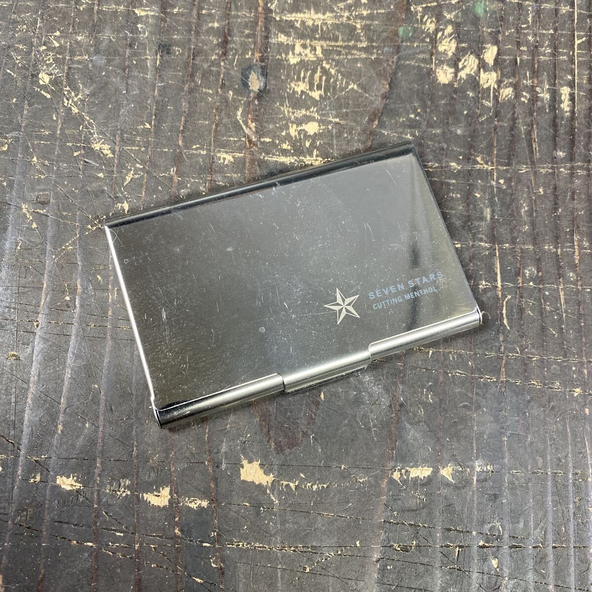 B0201 名刺入れ カードケース シルバー ヴィンテージ セブン B0201 名刺入れ カードケース シルバー ヴィンテージ セブン
