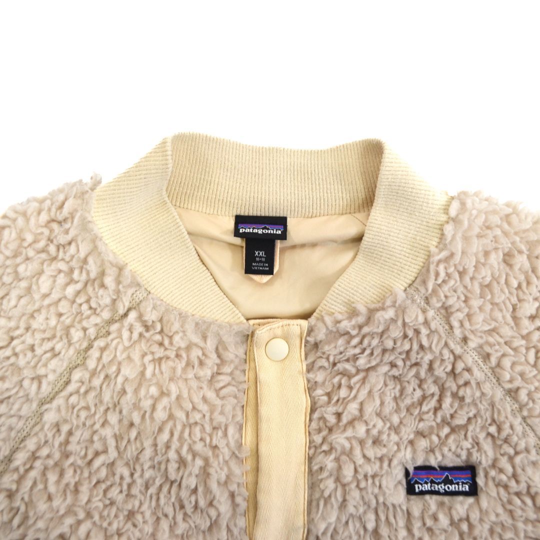 美品】patagoniaパタゴニア レトロX ボマージャケット ノーカラー 