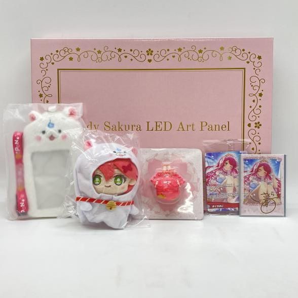 開封)さくらみこ 誕生日記念フルセット(箔押し複製サイン入りチェキ風