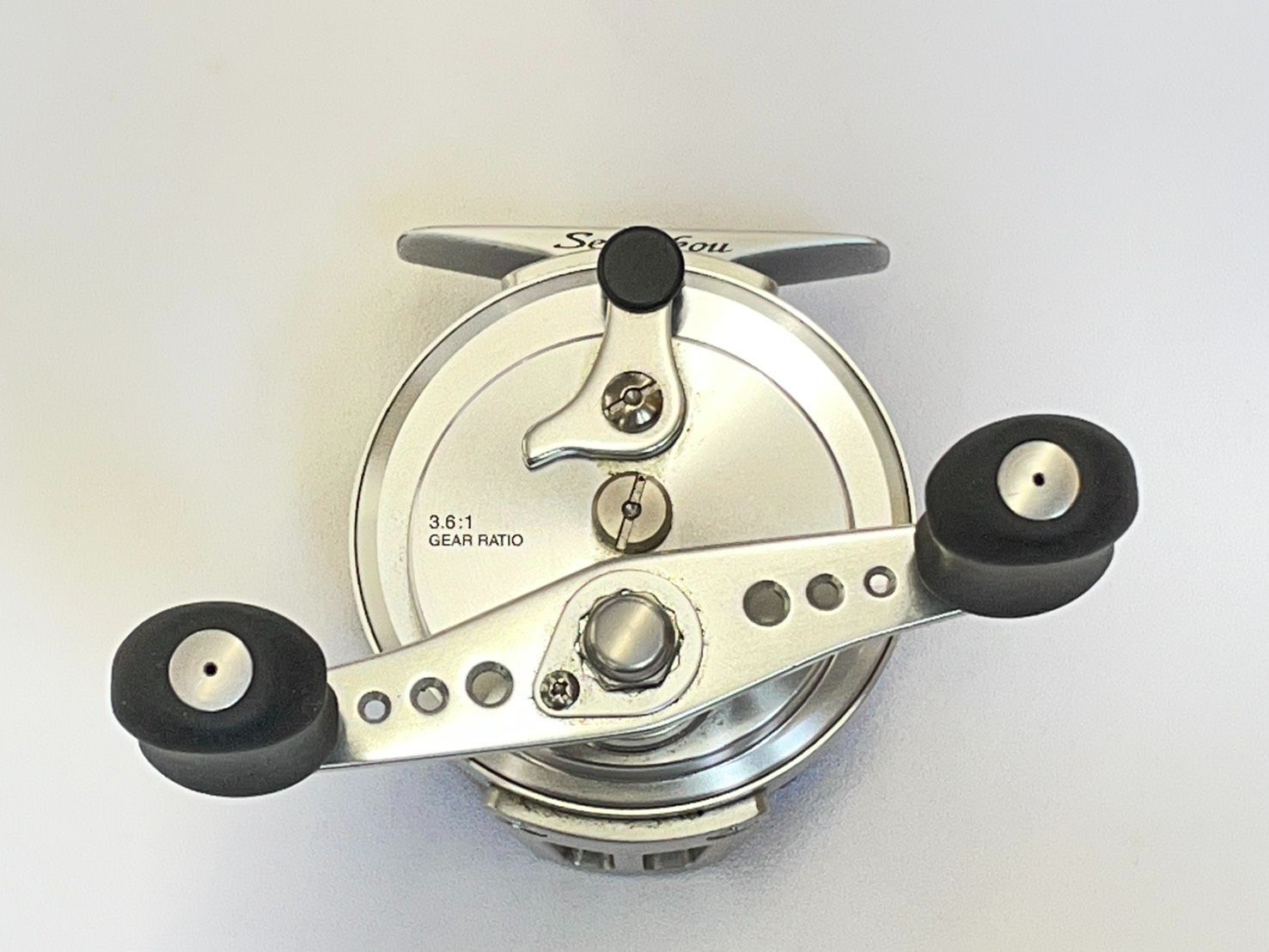美品 シマノ セイハコウ 60B 日本製 筏釣り イカダ釣り 片軸リール