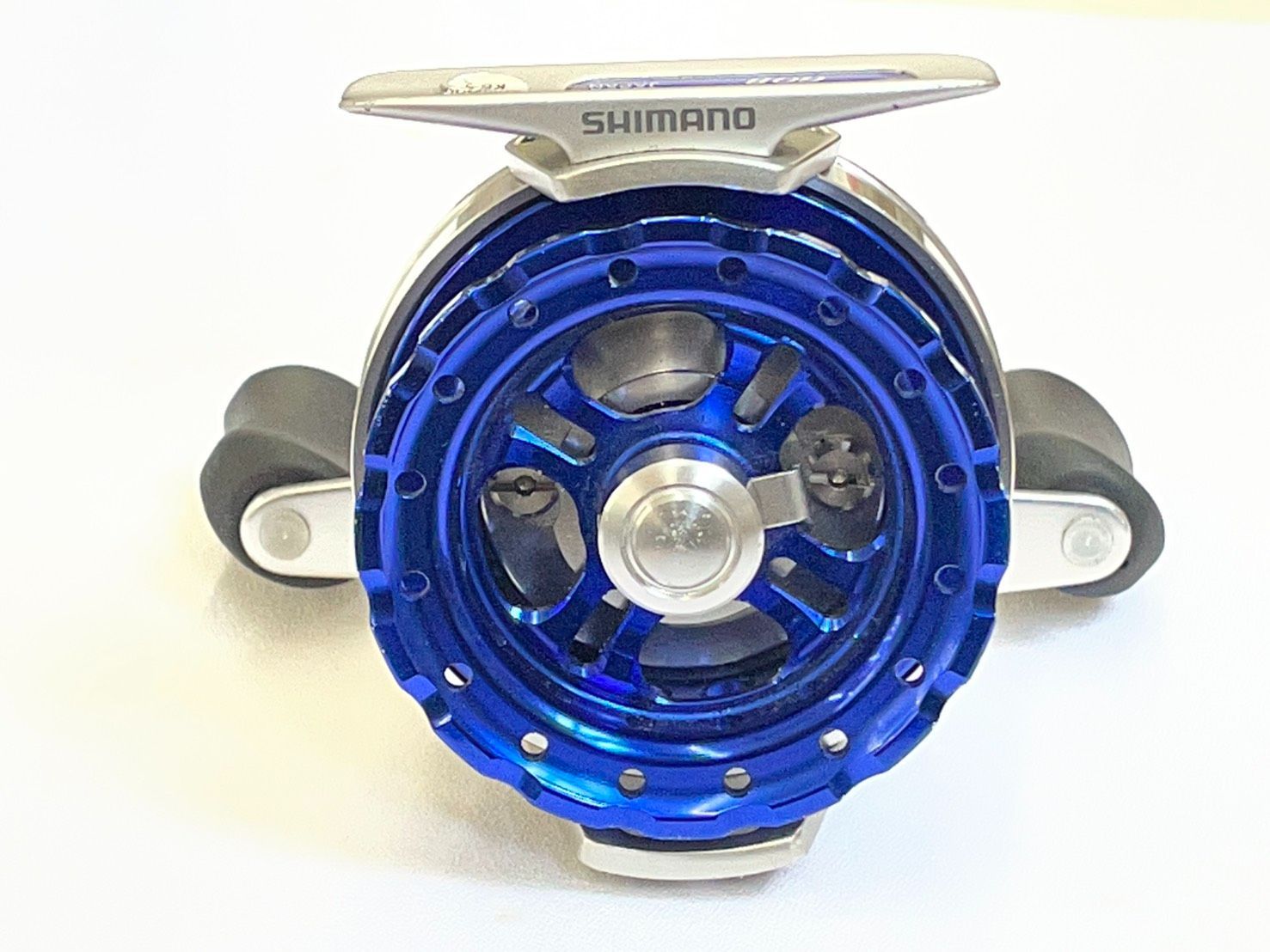 美品 シマノ セイハコウ 60B 日本製 筏釣り イカダ釣り 片軸リール