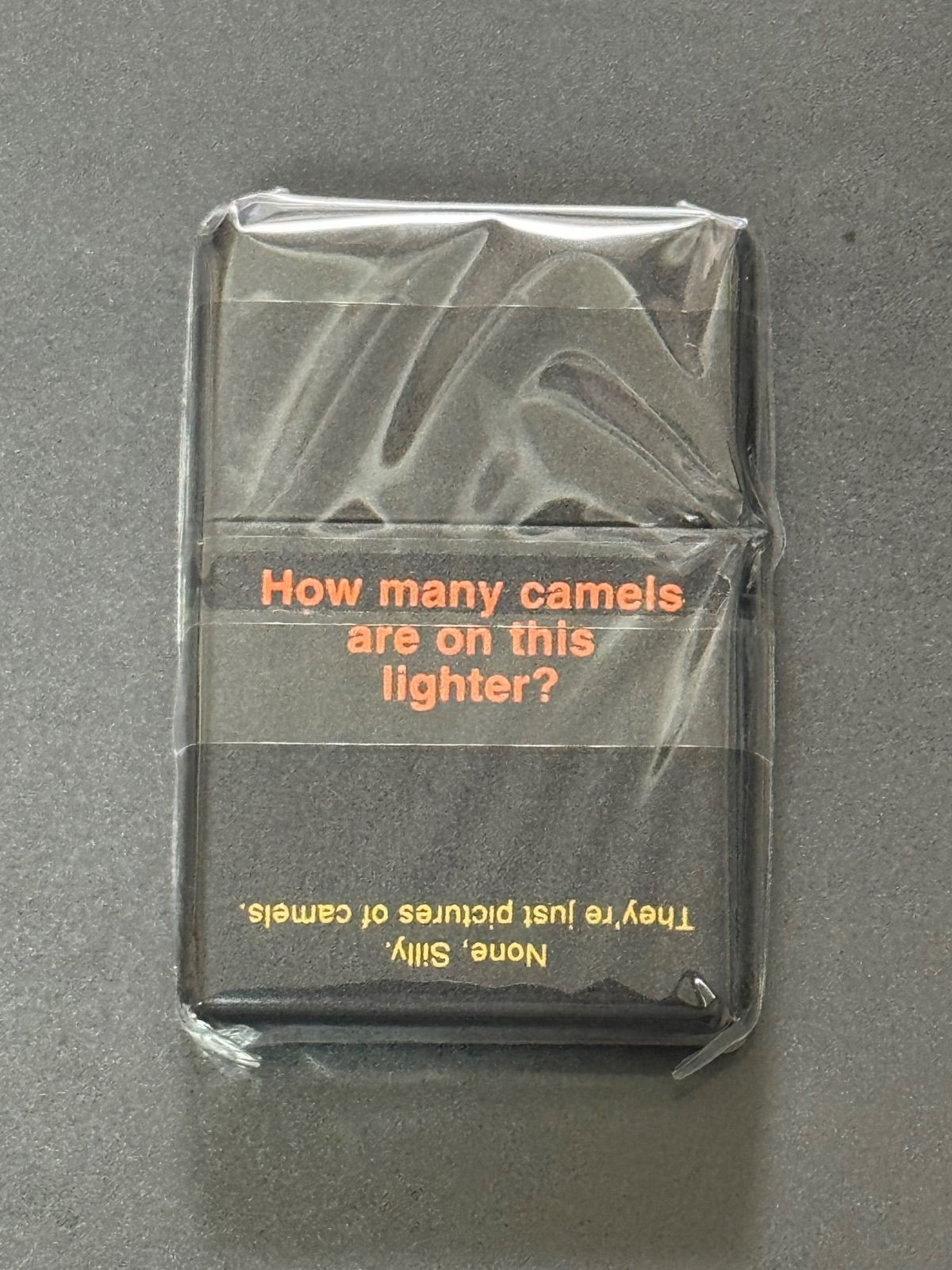 zippo CAMEL None Silly 限定品 両面デザイン 年代物 1996年製