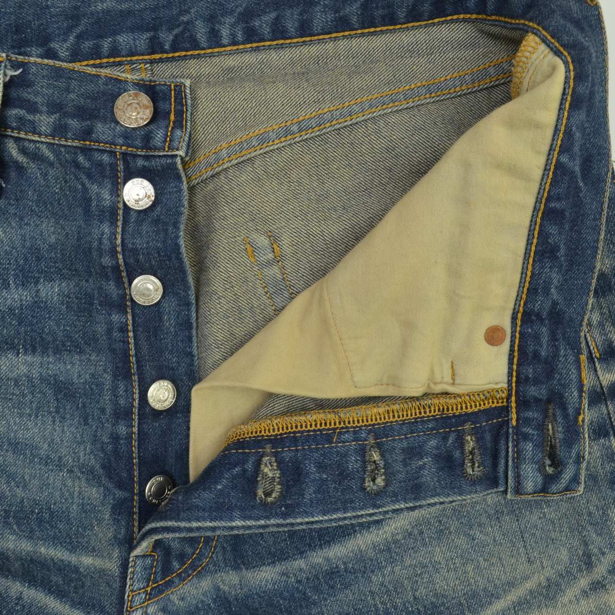 SUBCULTURE】SCPT-CL09 100本限定 66 加工セルヴィッジデニムパンツ