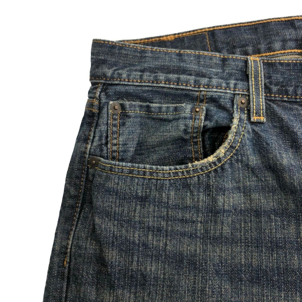 Levi's リーバイス 559 デニムパンツ ブルー(メンズ W33 L32)中古 古着
