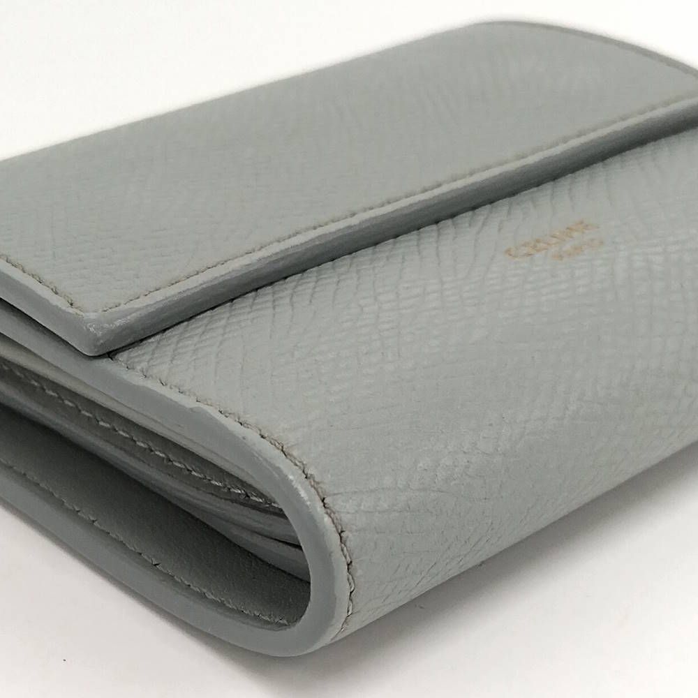CELINE スモール トリフォールドウォレット 三つ折り財布 10B573BEL