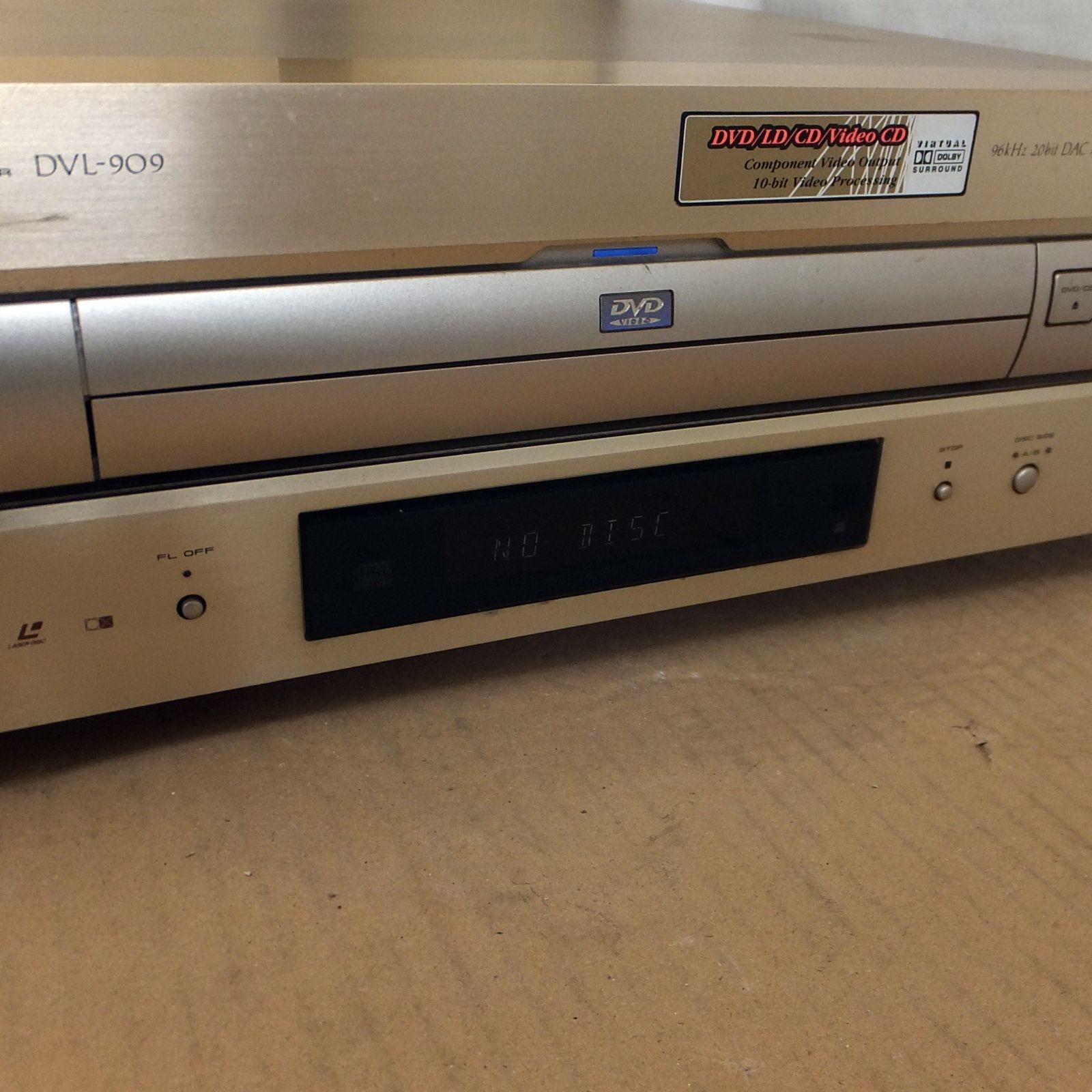 パイオニア DVD・レーザーディスクプレーヤー DVL-909 Amazon
