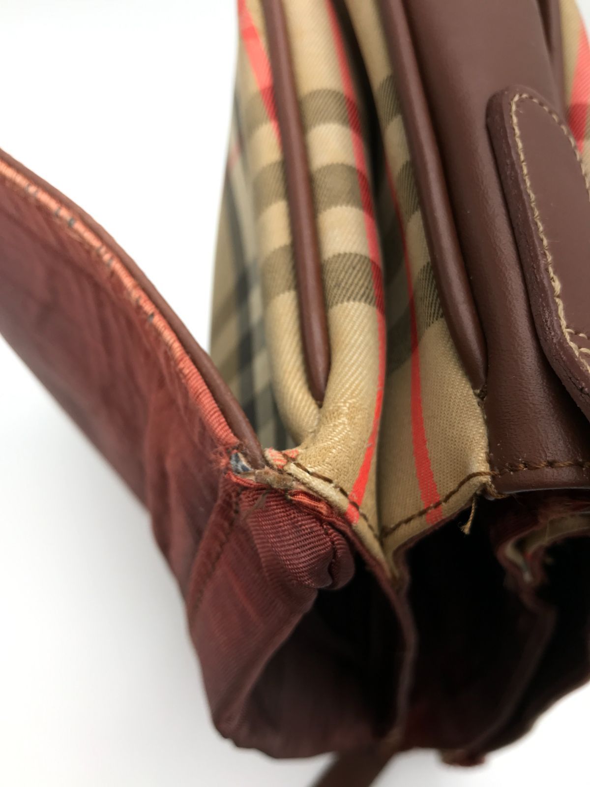 BURBERRY バーバリー ショルダーバッグ ワンショルダー フラップ