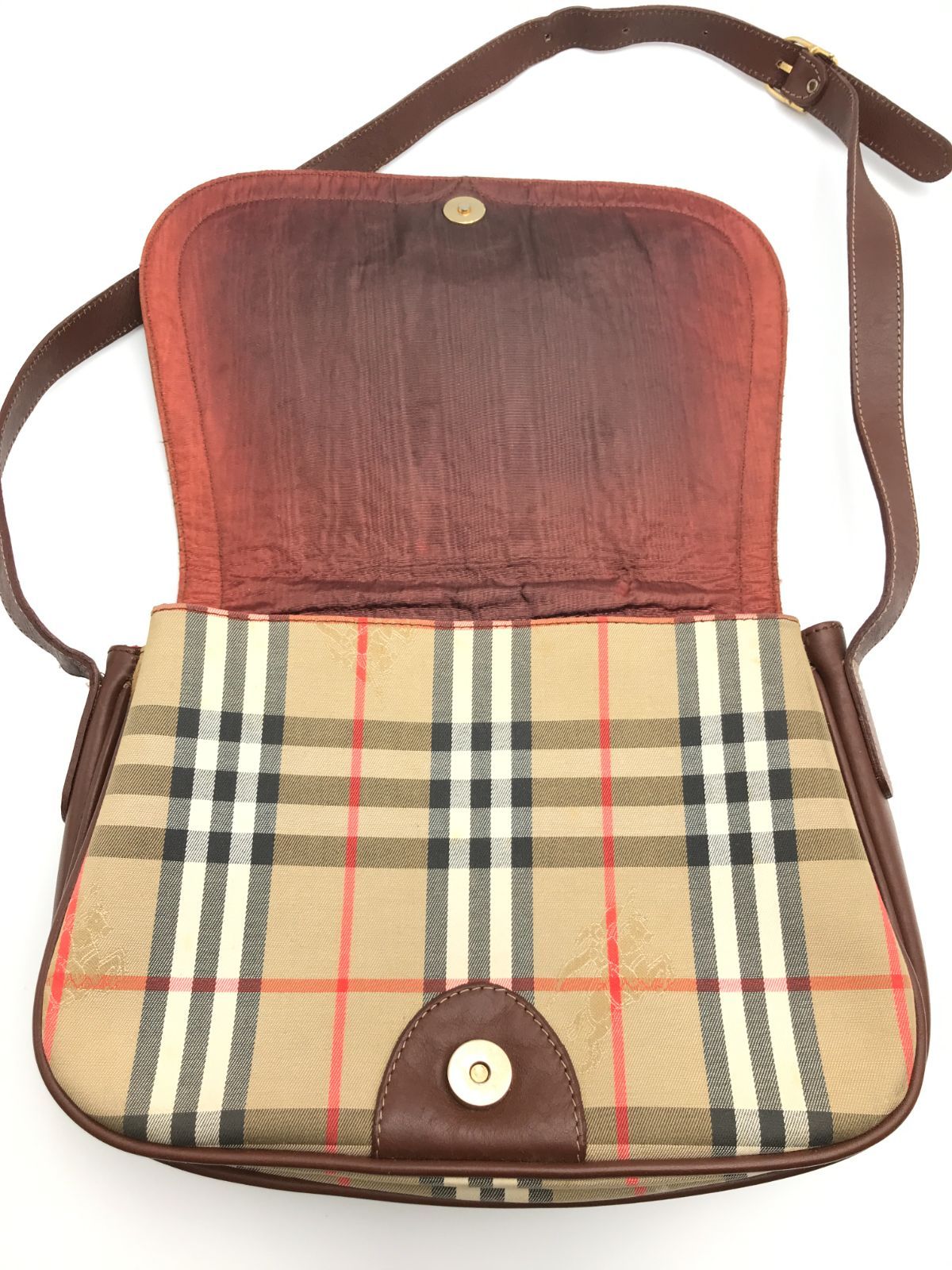 BURBERRY バーバリー ショルダーバッグ ワンショルダー フラップ