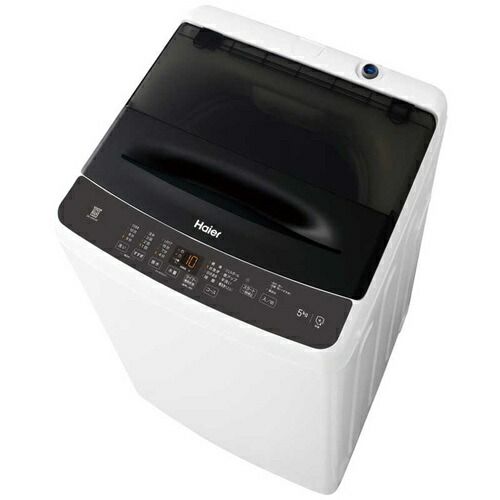【新品】 洗濯機 5.0kg 全自動 ブラック ハイア－ル JW-U50C K