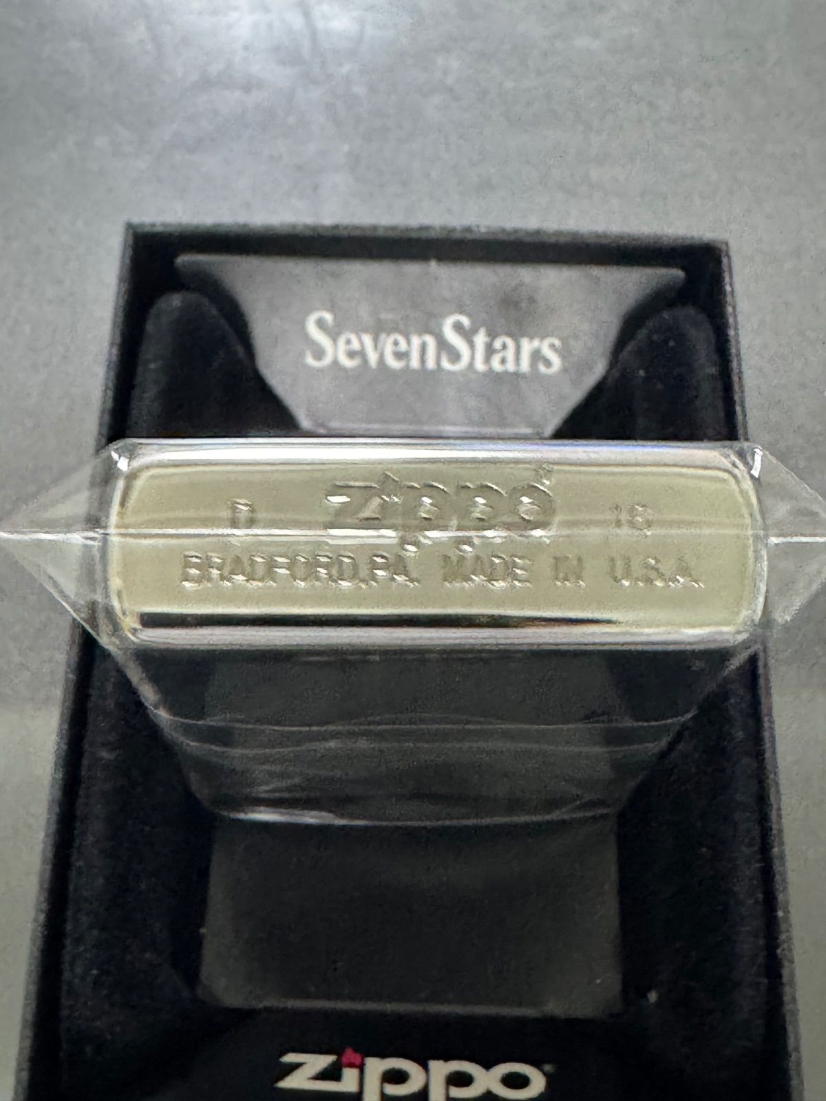 zippo Seven Stars silver 限定品 七連星 セブンスター 2016年製 zippo Seven Stars silver 限定品 七連星 セブンスター 2016年製