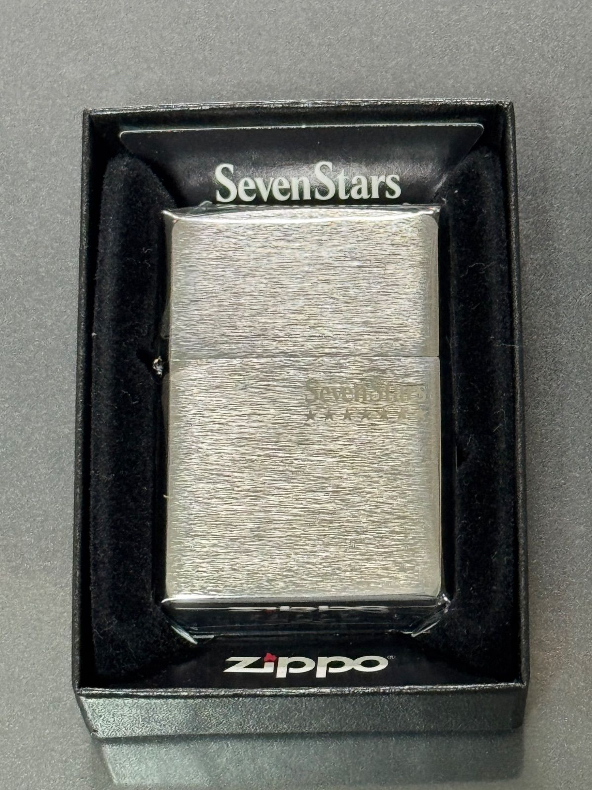 zippo Seven Stars silver 限定品 七連星 セブンスター 2016年製 zippo Seven Stars silver 限定品 七連星 セブンスター 2016年製