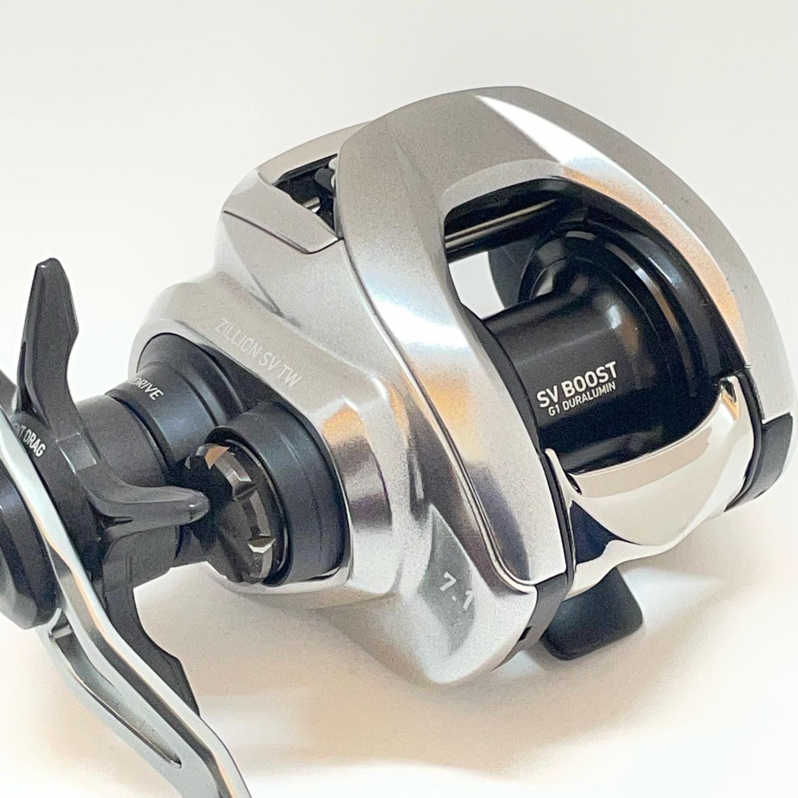 DAIWA 21ZILLION SV TW 7.1 ベイトリール 本体(左) フィッシング ZILLION SV TW ベイトリール 左ハンドル ギア7.1