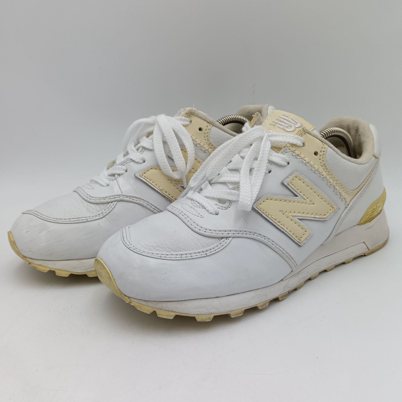New Balance ニューバランス CM576AKM レザー スニーカー メンズ 27cm 