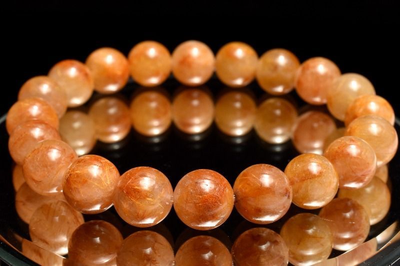 お得，定番 【1点物】希少星状結晶 フラワールチルクォーツ 9.5mm 