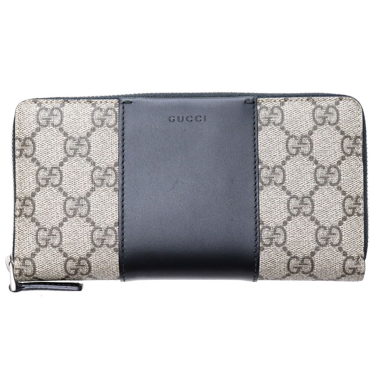 グッチ GGスプリーム ジップアラウンドウォレット 451249 【中古 